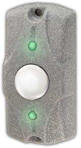 ЦИКЛОП (серая кожа) Кнопка выхода Олевс