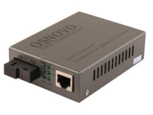OMC-100-11S5a Медиаконвертер оптический OSNOVO