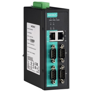 NPort IA5450A 4-портовый усовершенствованный преобразователь MOXA