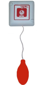 MP-435W2 Влагозащищенная пневмокнопка вызова со шнуром Hostcall