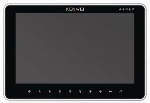 KW-SA20C-PH-HR (черный) Монитор видеодомофона цветной с функцией «свободные руки» KENWEI