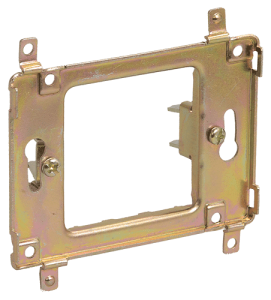 Суппорт металлический для КМКУ на 2 модуля ИЭК серии Праймер цвет Белый (уп. 10 шт)