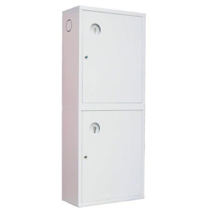 Ш-ПК-003-21НЗБ (ПК-320-21НЗБ) Шкаф пожарный навесной закрытый белый ТОИР-М