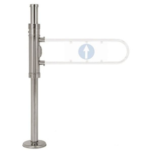 Ростов-Дон К10 ХРОМ (без дуги) Калитка РостЕвроСтрой