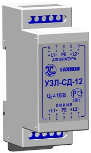 УЗЛ-СД-12 Устройство защиты оборудования в линиях систем сигнализации Тахион