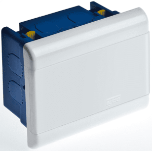 68224Б Тусо Щит распределительный внутренний ЩРв-П-4 Белый с непрозрачной дверью