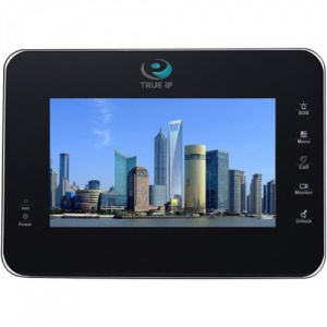 TI-2760B (черный) Монитор IP-видеодомофона цветной True-IP