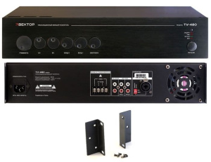 ВЕКТОР ТУ-480 Микшер-усилитель комбинированный Вектор