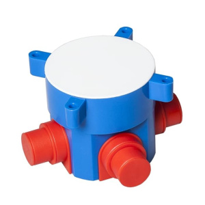 10135 Тусо Коробка устан. для заливки в бетон Рувинил D70мм, Н72мм