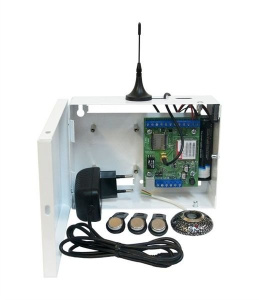 S400L-2GSM-BK12-W-li Kit "Нано LAN" клеммники (li-ion АКБ 2800мАч, цвет белый) 260229 Устройство оконечное объектовое приемно-контрольное c GSM и LAN