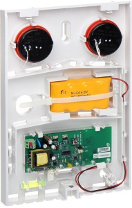 JA-151A-BASE-RB Оповещатель свето-звуковой для внешней установки радиоканальный, основание, цвет серебро Jablotron