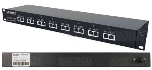SP-IP8/100R Устройство грозозащиты цепей Ethernet OSNOVO