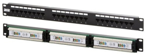 PPHD-19-24-8P8C-C5E-SH-110D Патч-панель высокой плотности Hyperline