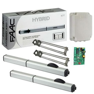 400 CBAC KIT Комплект приводов для распашных ворот FAAC