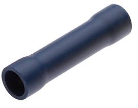 Гильзы изолированные для параллельного соединения в ПВХ корпусе ГСИ-П 2.5 (син) (100 шт) КВТ