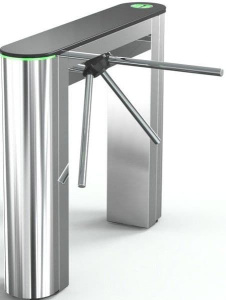 Ростов-Дон ТТ10М1/КП1пр-Н НЕРЖ (без штанг) Турникет-трипод тумбовый РостЕвроСтрой