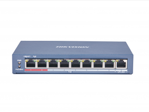 DS-3E0109P-E(C) Коммутатор с питанием POE DS-3E0109P-E(C) Hikvision