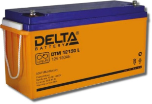 DTM 12150 L Аккумулятор герметичный свинцово-кислотный Delta