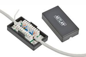 EC-UCB-IDC-UD2-BK-10 Кабельный соединитель NETLAN