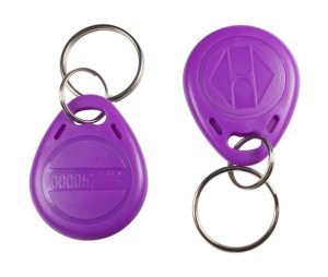 Брелок EM-Marin, фиолетовый Проксимити карта