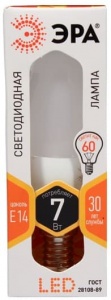 Лампа светодиодная LED Свеча B35-9W-827-E14 ЭРА