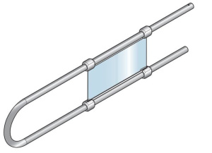 001PSSL90 (900мм) Створка для калитки CAME