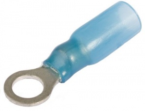 Наконечники кольцевые НКИ-Т 2.5–6 (син) (100 шт) КВТ