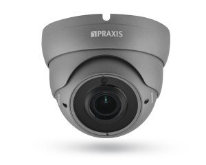 PE-7112MHD (II) 2.8-12 Видеокамера мультиформатная купольная уличная Praxis