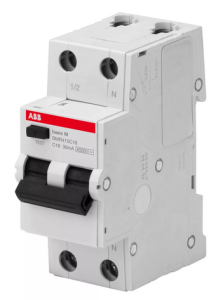 АВДТ ABB Basic M 1P+N 10А C 30мA BMR415C10 Автоматический выключатель дифференциального тока