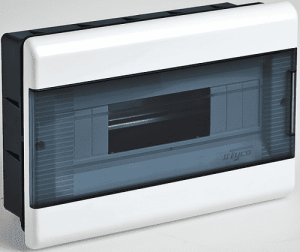 68112 Тусо Щит распределительный внутренний ЩРв-П-12 Белый с прозрачной дверью