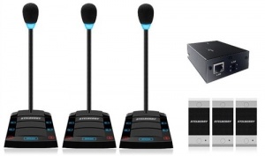 SX-410/3 Устройство переговорное клиент-кассир, дуплексное, с записью переговоров STELBERRY