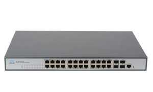 GL-SW-G204-24P Коммутатор с PoE GIGALINK