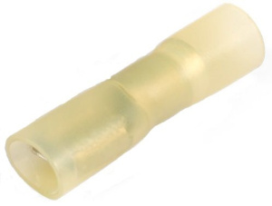 Разъемы плоские «мама» в термоусаживаемом корпусе РППИ-М-Т 6.0-(6.3) (жел) (100шт) КВТ