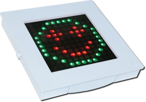 МИНИ-ДИН4 200 (MINI-DIN-U 200) Оповещатель охранно-пожарный световой динамический (табло) Электротехника и Автоматика