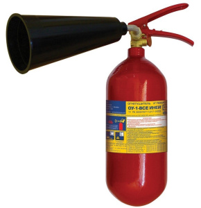 ОУ-1 ИНЕЙ Огнетушитель углекислотный, переносной Пожтехника Центр
