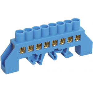 Шина N ноль в комб DIN-изол Стойка ШНИ-8х12-8-КС-С IEK