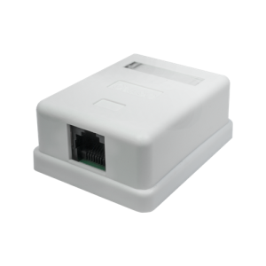 Компьютерная розетка 8P8C (RJ-45) UTP Cat.5e 1 порт (10-0307) SUPRLAN