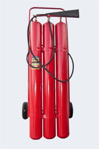 ОУ-40 ВСЕ в сборе Огнетушитель углекислотный, передвижной ЯрПожИнвест