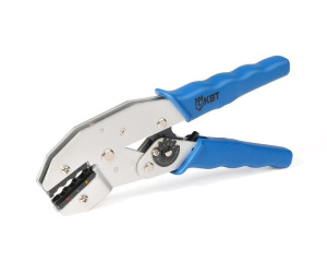 Кримпер CTA-10 для обжима наконечников и разъемов в термоусаживаемой изоляции и заглушек КИЗ КВТ