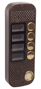 JSB-V084КТМ PAL (медь) накладная Видеопанель вызывная цветная JSB-Systems