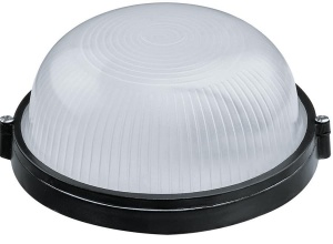 Светильник НПП1101 круглый черный термостойкий 100Вт IP54 ИЭК