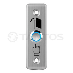TDE-02 Light Кнопка запроса на выход прямоугольная, металлическая с подсветкой Tantos