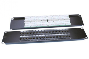 PP3-19-32-8P8C-C5E-110D Патч-панель 19", 32 порта Hyperline
