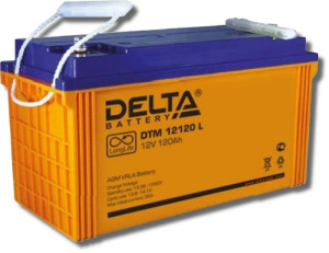 DTM 12120 L Аккумулятор герметичный свинцово-кислотный Delta