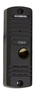 AT-VD 305N (черный) 4-x проводная цветная вандалоустойчивая панель AccordTec