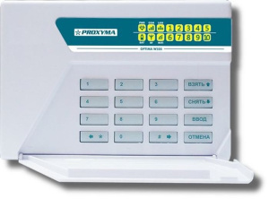 W-500BL Optima Объектовый прибор с встроенным GSM, РПП БРИЗ и Ладога-РК и проводными шлейфами Проксима