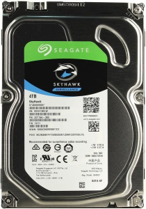 HDD 4000 GB (4 TB) SATA-III Skyhawk Жесткий диск (HDD) для видеонаблюдения Seagate