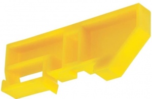 Изолятор DIN желтый