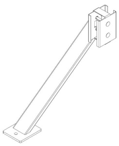 PERCo-MB-16.9 Соединительный элемент ограждения