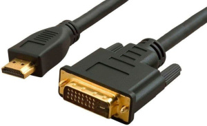 WH-141(10m) Кабель HDMI 1.4, А (вилка)- DVI-D (24+1) (вилка) LAZSO
